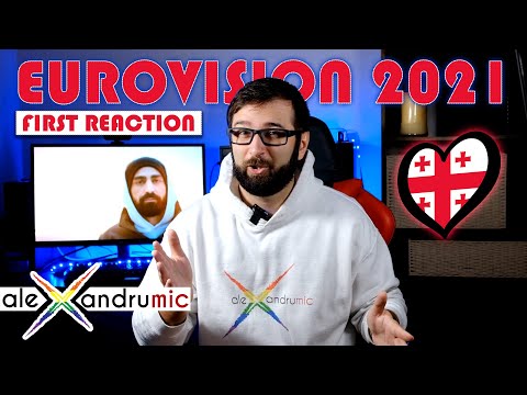 🇬🇪 Eurovision 2021 Georgia Tornike Kipiani You [ REACTION ] 🇬🇪