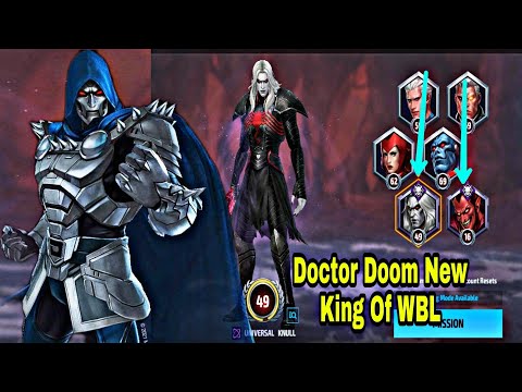 Doctor Doom New King Of World Boss Legend - Marvel Future Fight