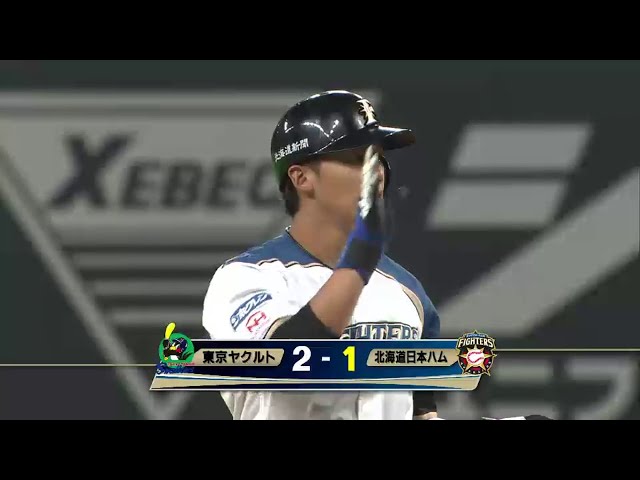2回裏 ファイターズ・石川慎 スタメン起用に応えるタイムリー2ベースヒット!! 2014/6/14 F-S