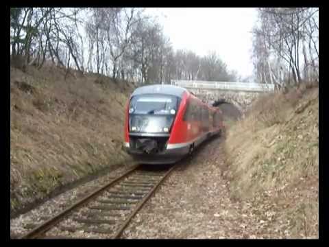 Suchdol u Křimova - Erzgebirgsbahn alias Trans-Erzgebirge Express (5.4.2009)