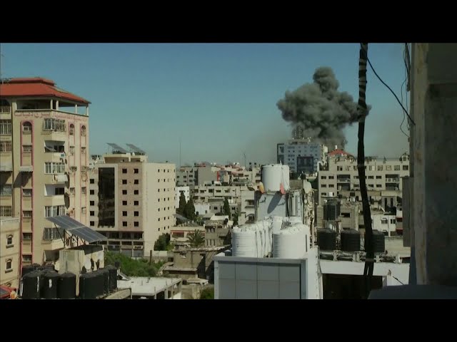 Israel destroys Gaza tower housing AP and Al Jazeera offices