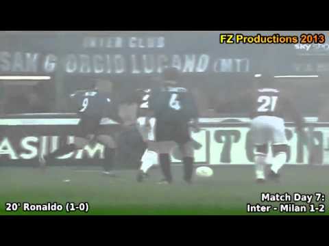 Serie A 1999-2000, day 7: Inter - Milan 1-2 (Ronaldo goal)