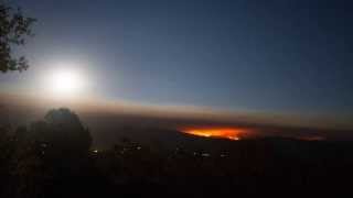 preview picture of video 'Rim Fire Night Timelapse'
