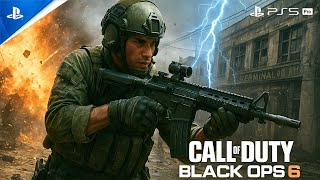 Call of Duty : Black Ops 6 - PS5 Gameplay | Fighter Zet in Strom | 4K Ultra HD 60FPS