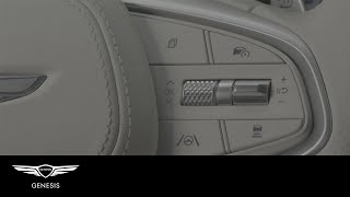 Genesis How to Use Steering Wheel Controls | Electrified GV70