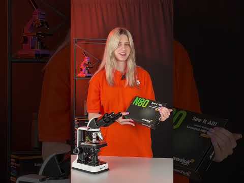 Инфузория-туфелька и натуральный йогурт в микроскоп Levenhuk 450B