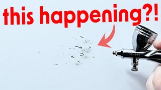 ELIMINATE AIRBRUSH spitting with this ESSENTIAL TIP!
