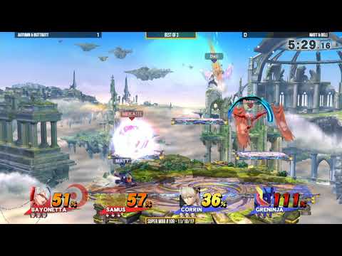 WBB #109 | Autumn & Shinzo vs Deli & Matt - Winners Semi Finals - Smash 4 Doubles
