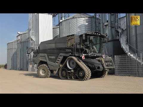 Großmähdrescher Fendt IDEAL 9T - 12,2 m SW Getreideernte Germany - new biggest combine wheat harvest