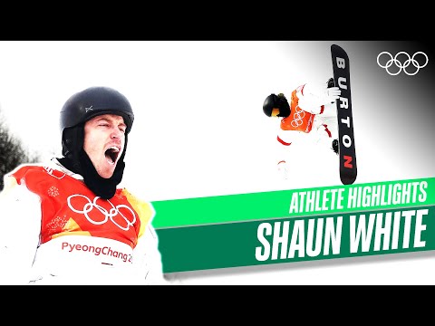 🇺🇸  ALL of Shaun White's Runs at Pyeongchang 2018!🥇 🏂