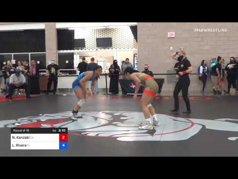 59 Kg Round Of 16 - Nuonnettra Karin Kanzaki, CA Vs Leidaly Rivera, FL