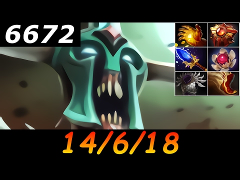 Dota 2 Undying 6672 MMR 14/6/18 (Kills/Deaths/Assists) Ranked Full Gameplay
