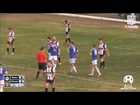 2016 NNSWF NPL Round 13 Highlights - Weston Worker Bears v Hamilton Olympic FC