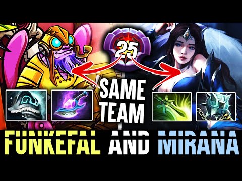 Funkefal Tinker With Shiva's Build - ft Master Tier Core Mirana Dota 2