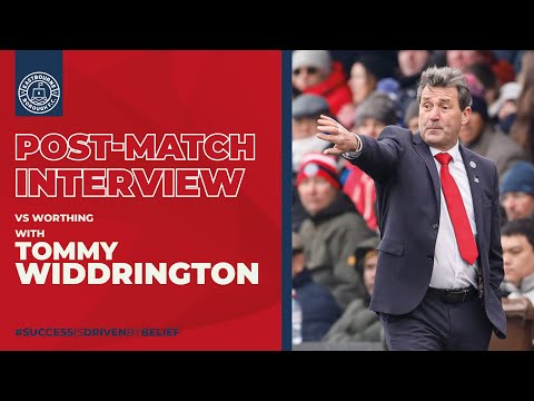 Post Match Interview: Tommy on Worthing