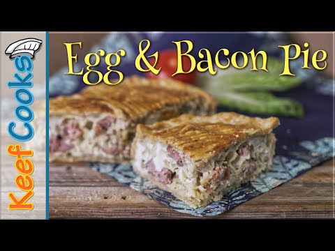 Egg and Bacon Pie | Bacon and Egg Pie
