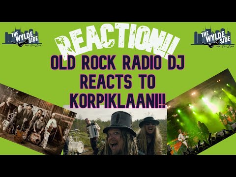 [REACTION!!] Old Rock Radio DJ REACTS to KORPIKLAANI ft. \