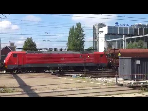 Un treno merci ad Utrecht Centraal