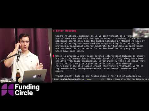 Funding Circle Clojure Meetup: Fun and Profit with Shelving