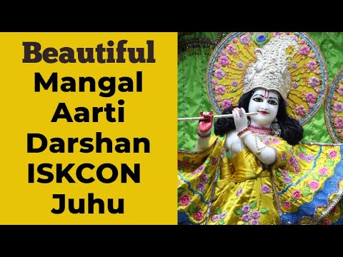 Mangal Arati Darshan Sri Sri Radha Rasbihari Temple 14th May 2020 Live from ISKCON Juhu, Mumbai