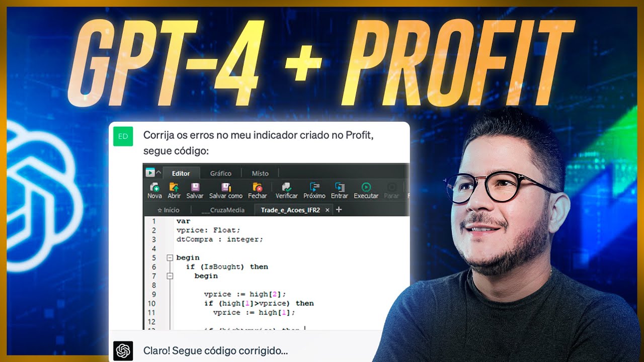 ENSINEI o ChatGPT-4 a CRIAR ROBÔS no PROFIT 😱