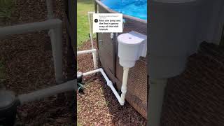 Download lagu Above ground pool plumbing hacks with pvc pipe #poolcleaning mp3
