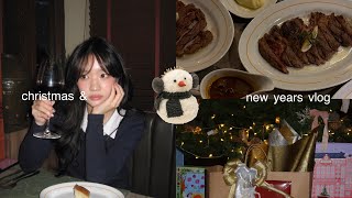 CHRISTMAS & NEW YEARS VLOGđđââËđ: a week in my life, baking, unboxing PR, 2026 vision board, padel