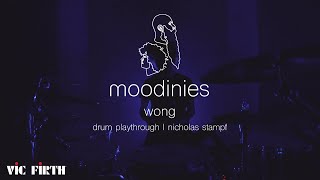 Video thumbnail for Nicholas Stampf Drum Playthrough | "wong" by the moodinies by Vic Firth