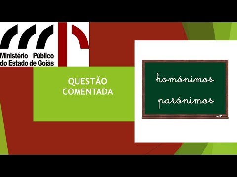 QUESTÃO COMENTADA - MPE-GO - 2019