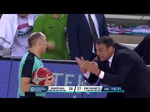 Tough Call 4: Pinar Karsiyaka v EWE Baskets Oldenburg - Violation out of bounds