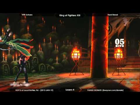 LB KOFXIII #01 - L4 - KPB Solkaro VS Hard Bread