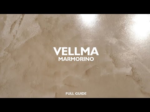 MacoAvell VELLMA - Gloss Marmorino Venetian Plaster [application video]