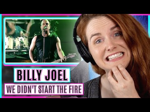 Vocal Coach reacts to Billy Joel - We Didn't Start the Fire (Live From The River Of Dreams Tour)