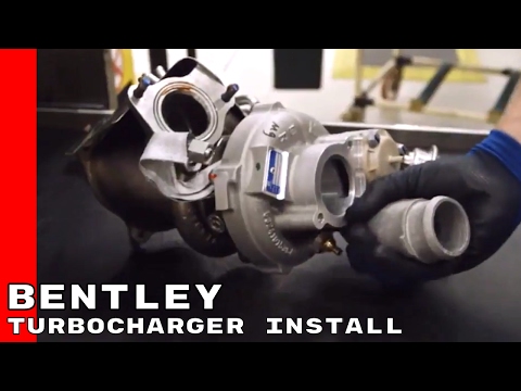 Turbocharger Install & Dyno On Bentley W12 Engine