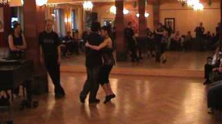 Tango Argentino práctica Karin Solana y Gustavo Vidal 03.06.2009