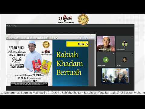Rabiah, Khadam Nabi yang Bertuah | Ustaz Muhammad Luqman Makhtar