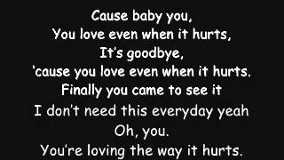 When It Hurts-Lyrics 2012.