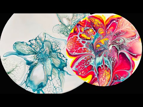 #268 New Cell Activator Colour, Two Ways! 🤩 From Simple, To Sassy! Bloom Technique/Pour Painting