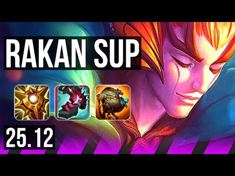 RAKAN & Samira vs SORAKA & Lucian (SUP) | 1/3/25 | EUW Master | 25.12