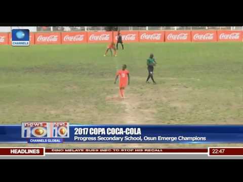 2017 COPA Coca-Cola: Progress Secondary School, Osun Emerge Champions