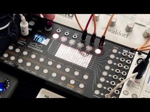 Winter Modular Eloquencer EME MIDI Expansion at Superbooth 2019