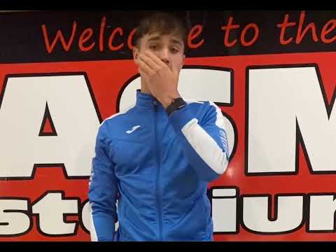 Post match interview with Sam McClelland after the 2-1 win at Thame United - 18/10/22