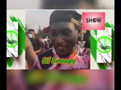 Yaw tog on set with his mentor (Kwesi Arthur, Stormzy ),Lil snoopy the spoke of kumerica