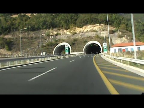 Egnatia odos Veria - Kozani Macedonia GR E90 A2 tunnel part 2 Εγνατία οδός Βέροια - Κοζάνη τούνελ