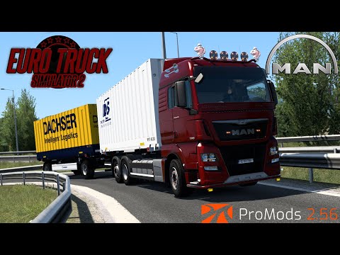 ETS2 1.41 | ProMods 2.56 | MAN TGX 18.440 | Leskovac - Štip
