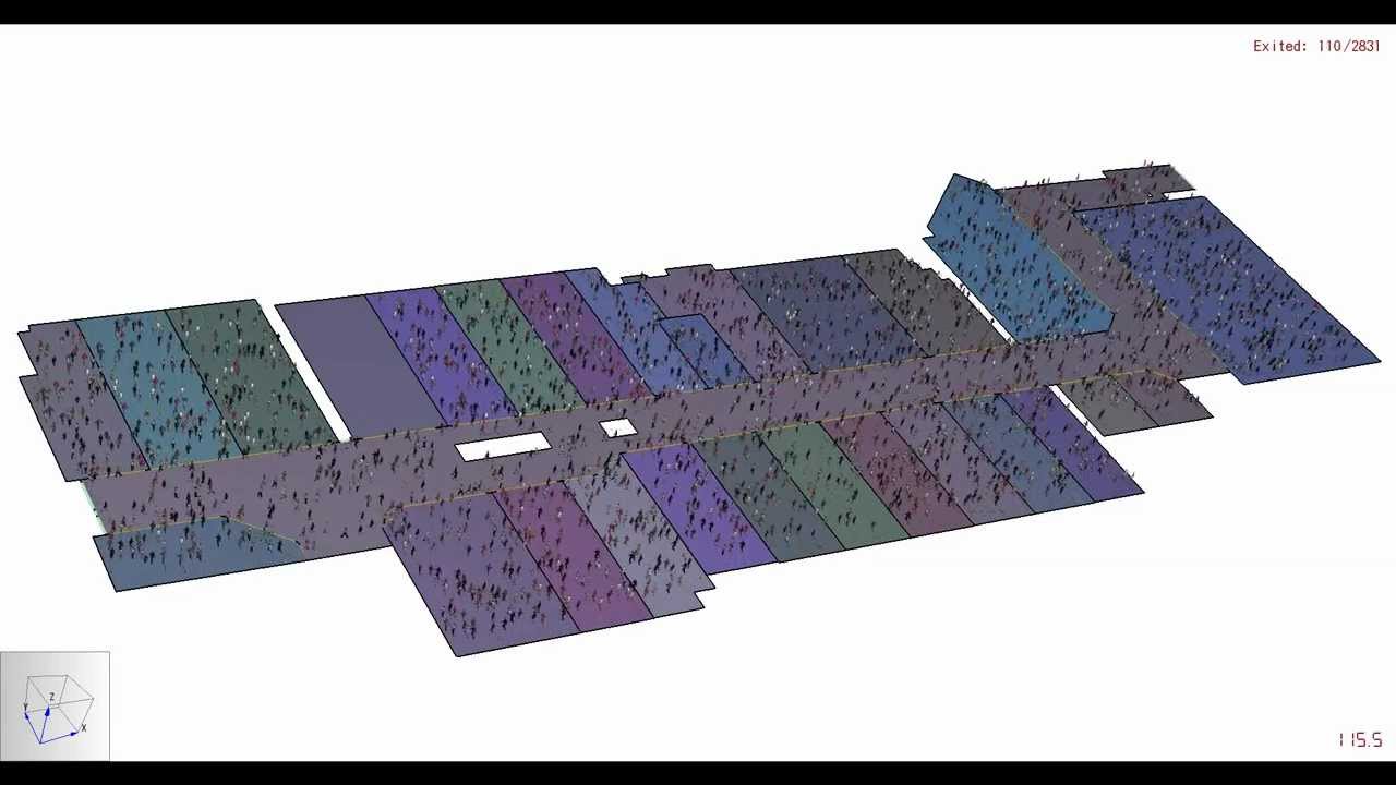 Evacuation Model Demo