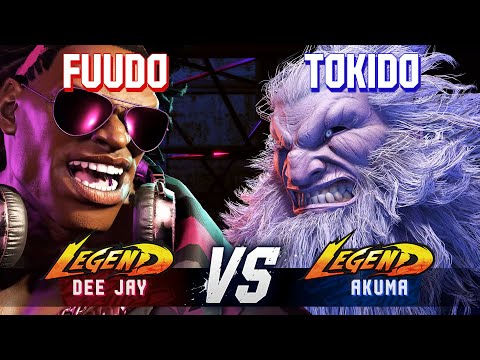 SF6 ▰ FUUDO (Dee Jay) vs TOKIDO (Akuma) ▰ High Level Gameplay