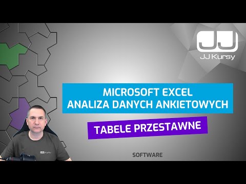 Microsoft Excel - analiza danych ankietowych z zastosowaniem tabel przestawnych