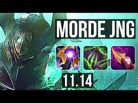 MORDEKAISER vs VIEGO (JUNGLE) | 6 solo kills, 400+ games | EUW Diamond | v11.14