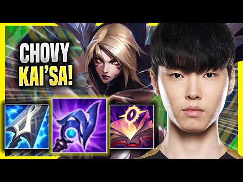 CHOVY IS SO CLEAN WITH KAI'SA! - GEN Chovy Plays Kai'sa MID vs Galio! | Season 2022
